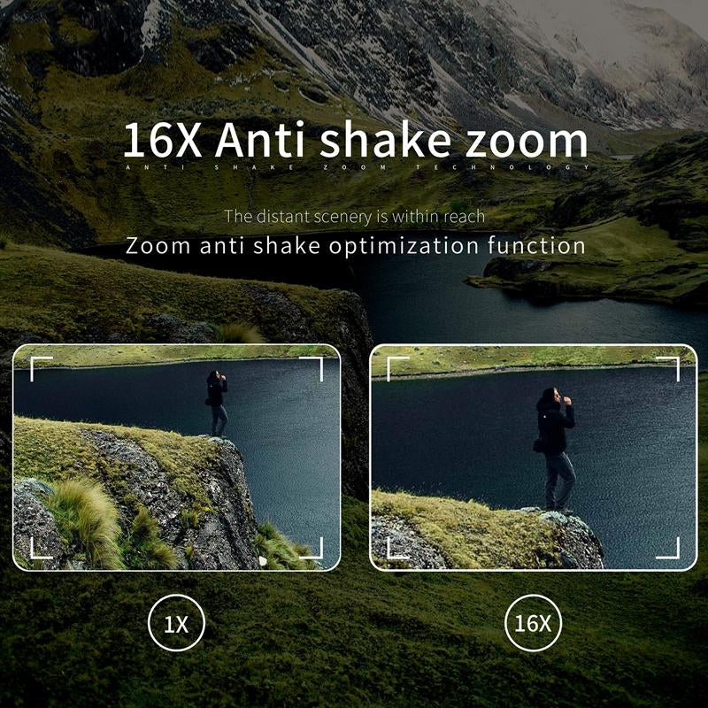 Appareil Photo Numérique Double Caméra Vision Nocturne 64 Millions Pixels Haute Définition WIFI Sans Carte Mémoire