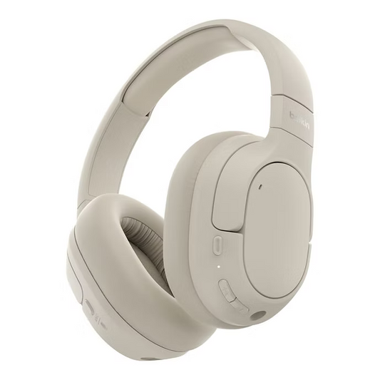 BELKIN SoundForm Isolate Casque audio avec ANC (Sable)
