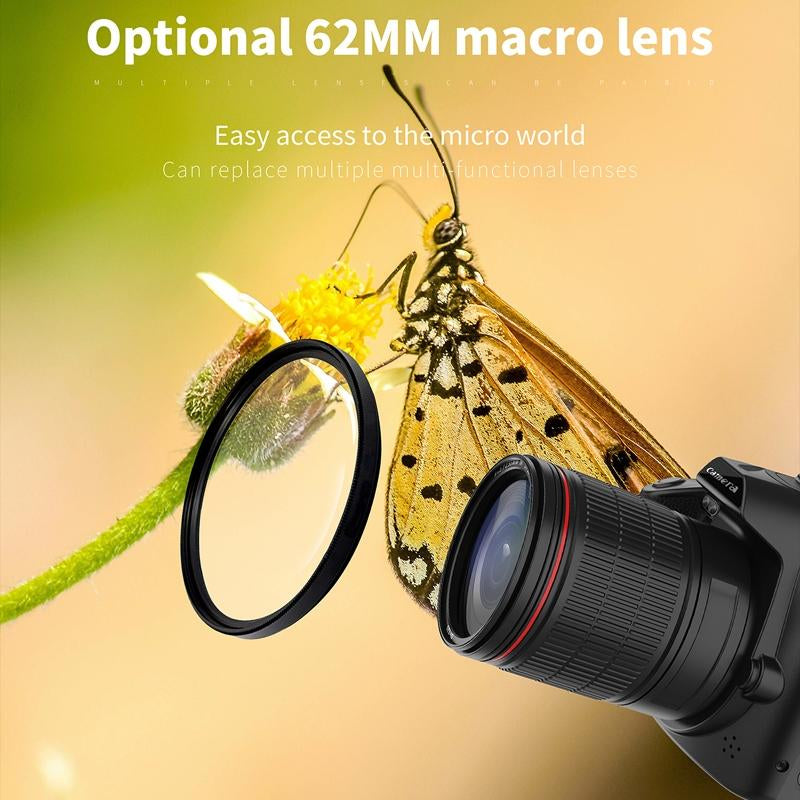 Appareil Photo Numérique Double Caméra Vision Nocturne 64 Millions Pixels Haute Définition WIFI Sans Carte Mémoire