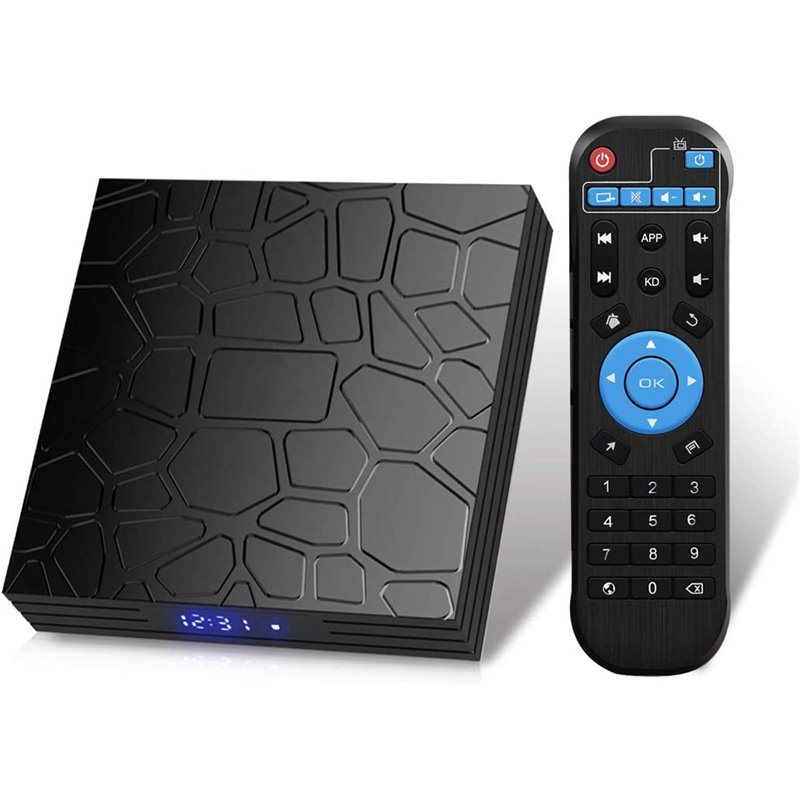 Box Android Full HD 4K Boitier Multimedia HDMI Bluetooth WiFi 4GB RAM